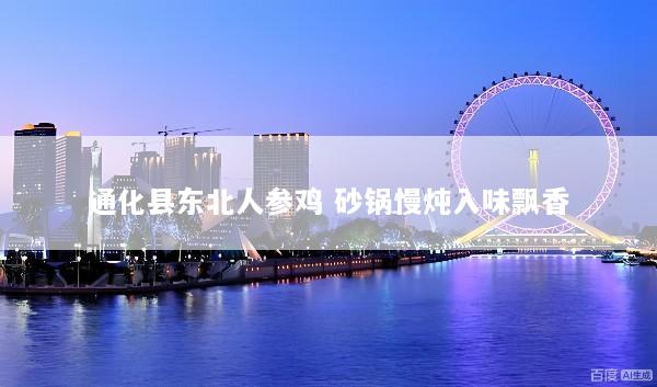 通化县东北人参鸡 砂锅慢炖入味飘香