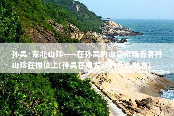 孙吴·东北山珍——在孙吴的山货市场看各种山珍在摊位上(孙吴在黑龙江的什么地方)